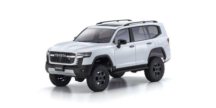 Kyosho - Mini - Z 4x4 Toyota Land Cruiser 300 GR Sport MX - 01 Readyset, Precious White Pearl - Hobby Recreation Products