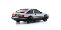 Kyosho - Mini - Z ASC Toyoto Corolla Levin AE86 White/Black Body Only - Hobby Recreation Products