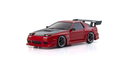 Kyosho - Mini - Z AWD Mazda Savanna RX - 7 FC3S with Aero Kit and CFRP Hood, Red - Hobby Recreation Products