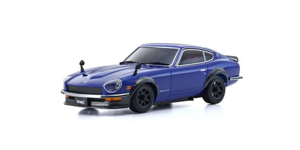 Kyosho - MINI - Z AWD Nissan Fairlady 240Z - L Tuned Version, Metallic Blue - Hobby Recreation Products