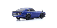 Kyosho - MINI - Z AWD Nissan Fairlady 240Z - L Tuned Version, Metallic Blue - Hobby Recreation Products