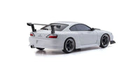Kyosho - Mini - Z AWD Nissan Silvia S15 Equipped with GT Wing, White - Hobby Recreation Products