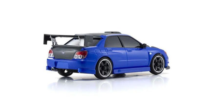 Kyosho - Mini - Z AWD Subaru Impreza WRX with GT Wing MA - 020, Blue - Hobby Recreation Products