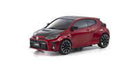 Kyosho - MINI - Z AWD Toyota GRMN Yaris Rally Package Emotional Red II - Hobby Recreation Products