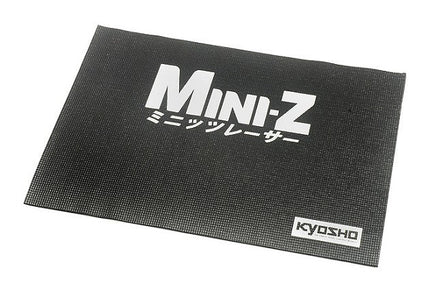 Kyosho - Mini - Z Black Pitmat 17" x 24" Inch - Hobby Recreation Products