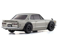 Kyosho - Mini - Z RWD MR - 04 Nissan Skyline 2000GT - R (KPGC10) Tuned Version Silver - Hobby Recreation Products