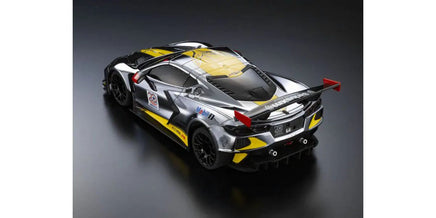 Kyosho - Mini - Z RWD MR - 04 readyset Chevrolet Corvette C8.R Chrome/Yellow Kyosho America 20th Anniversary - Hobby Recreation Products