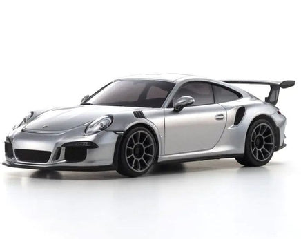 Kyosho - Mini - Z RWD Porsche 911 GTR RS GT MR - 04 Readyset, Silbermetallic - Hobby Recreation Products