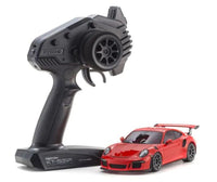 Kyosho - Mini - Z RWD Porsche 911 GTR RS MR - 04 Readyset, Lavaorange - Hobby Recreation Products