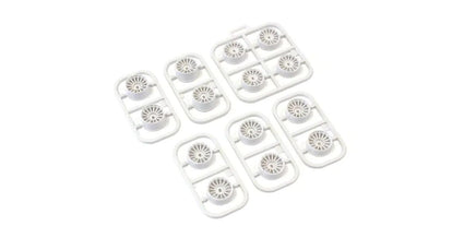 Kyosho - Multi Offset Wheel Set (White/ AWD/14pcs.) - Hobby Recreation Products