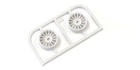 Kyosho - Multi Wheel N/Offset 0 (White/AWD/2pcs) - Hobby Recreation Products