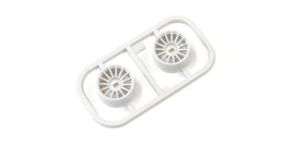 Kyosho - Multi Wheel with Offset 0 (White/AWD/2pcs.) - Hobby Recreation Products