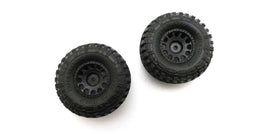 Kyosho - Premounted Tire / Wheel w/ Weight, 2pcs, Interco Tire - Hobby Recreation Products