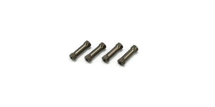 Kyosho - SP Aluminum Radio Post (Gunmetal/4pcs/MP9) - Hobby Recreation Products