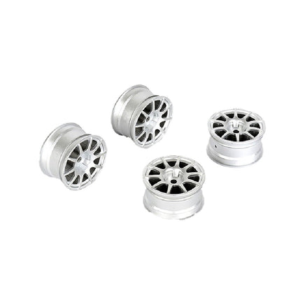 Louise R/C - 10 Spoke Wheel +1mm (Silver), for LMX - Hobby Recreation Products