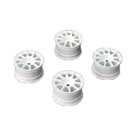 Louise R/C - 10 Spoke Wheel +1mm (White), Fits LMX - Hobby Recreation Products