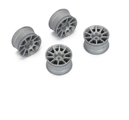 Louise R/C - 10 Spoke Wheel +4mm (Gray), for LMX - Hobby Recreation Products