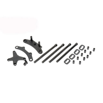 Louise R/C - Front Bumper Holder Set, for LDX Drift, LRX Rally, LTX Touring - Hobby Recreation Products