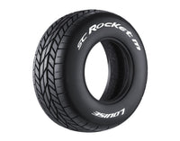 Louise R/C - SC - Rocket M Oval Track 1/10 Short Course Tires, Unmounted - Hobby Recreation Products