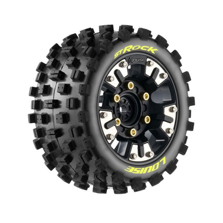Louise R/C - ST - Rock Soft Mounted Tires, 0" & 1/2" Offset, Removable Hex 12, 14, 17mm, For Mini Maxx / XRT - Hobby Recreation Products
