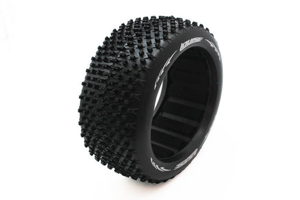 Louise R/C - T - Pirate 1/8 Off Road Truggy Tires, Super Soft, Unmounted, Front/Rear, (2) - Hobby Recreation Products