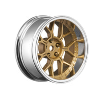 Louise R/C - 14 Spoke Bronze 1/10 Wheel Mounted Drift Tire, 2, 4, 6, 8mm Offset, 12mm Hex, 4pcs