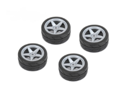 LOUNHA478-1-10-Tires-5-Spoke-Wheel-Gray