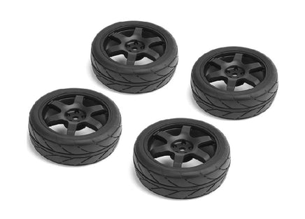 LOUNHA487-1-10-Road-Tires-6-Spoke-Wheel,