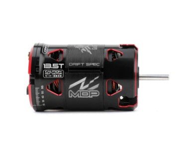 Maclan Racing - Maclan Drift Performance MDP 13.5T Motor (Black/Red) - Hobby Recreation Products