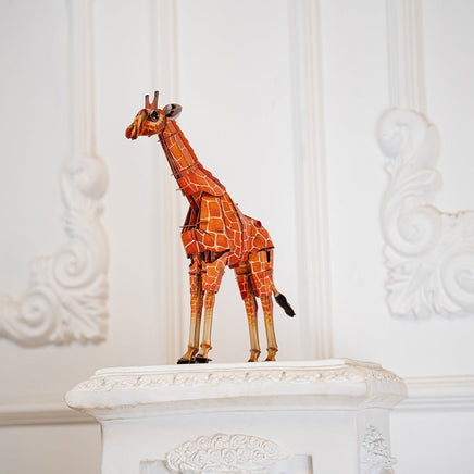 Make Bug - Giraffe 3D Craft Paper Puzzle - Hobby Recreation Products