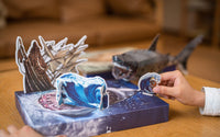 Make Bug - Great White Shark 3D Kraft Paper Puzzle - Hobby Recreation Products
