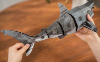 Make Bug - Great White Shark 3D Kraft Paper Puzzle - Hobby Recreation Products