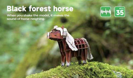 Make Bug - MakeBug Voices of Nature, Black Forest Horse - Hobby Recreation Products