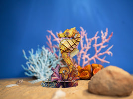 Make Bug - Seahorse 3D Kraft Paper Puzzle - Hobby Recreation Products