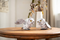 Make Bug - Snowy Owl 3D Kraft Paper Puzzle - Hobby Recreation Products