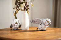 Make Bug - Snowy Owl 3D Kraft Paper Puzzle - Hobby Recreation Products