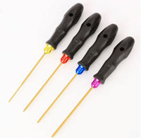 Method R/C Tools - 4 Piece Metric Hex Driver Set (1.5, 2.0, 2.5, 3.0mm) - Hobby Recreation Products