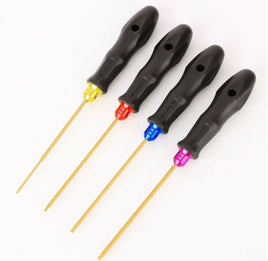 Method R/C Tools - 4 Piece Metric Hex Driver Set (1.5, 2.0, 2.5, 3.0mm) - Hobby Recreation Products