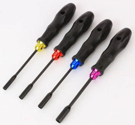 Method R/C Tools - 4 Piece Metric Nut Driver Set (4.0, 5.0, 5.5, 7.0mm) - Hobby Recreation Products