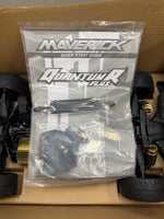 Open box Needs Body Maverick QuantumR Flux 4S 1/8 4WD Muscle Car - Grey, 150311 - Hobby Recreation Products