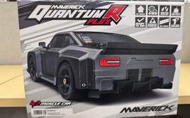 Open box Needs Body Maverick QuantumR Flux 4S 1/8 4WD Muscle Car - Grey, 150311 - Hobby Recreation Products