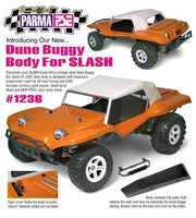 Parma - 1/10 Dune Buggy Short Course Conversion .040" Clear Body - Hobby Recreation Products