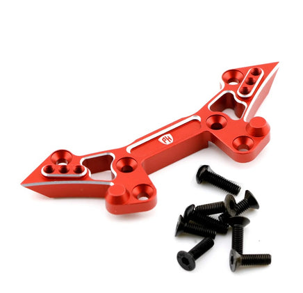 PHB7061RED-Aluminum-Rear-Shock-Tower,-Red