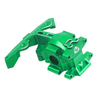 Power Hobby - 7075 Aluminum Front Gearbox Green, for Traxxas Mini Maxx