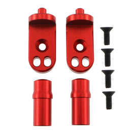 Power Hobby - 7075 Aluminum Foot Pegs Set, Red, Losi Promoto MX - Hobby Recreation Products