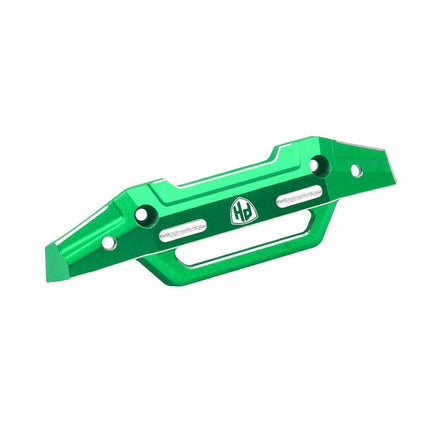 Power Hobby - 7075 Aluminum Front Bumper Green, for Traxxas Mini Maxx - Hobby Recreation Products