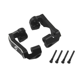 Power Hobby - 7075 Aluminum Front C Hub / Knuckle Arms Black, for Traxxas Mini Maxx - Hobby Recreation Products