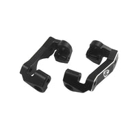 Power Hobby - 7075 Aluminum Front C Hub / Knuckle Arms Black, for Traxxas Mini Maxx - Hobby Recreation Products