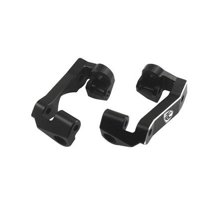 Power Hobby - 7075 Aluminum Front C Hub / Knuckle Arms Black, for Traxxas Mini Maxx - Hobby Recreation Products