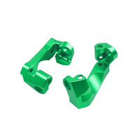 Power Hobby - 7075 Aluminum Front C Hub / Knuckle Arms Green, for Traxxas Mini Maxx - Hobby Recreation Products